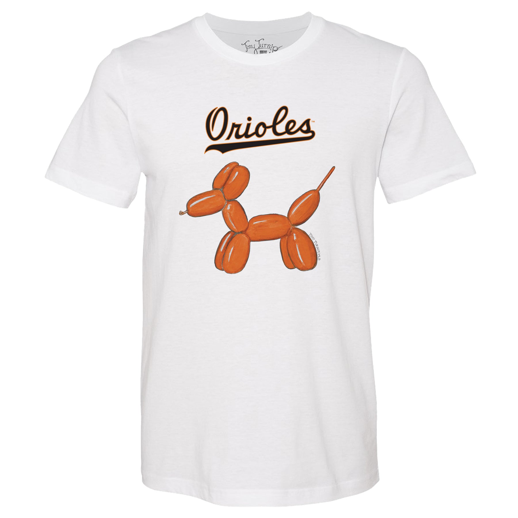 Baltimore Orioles Balloon Dog Tee Shirt