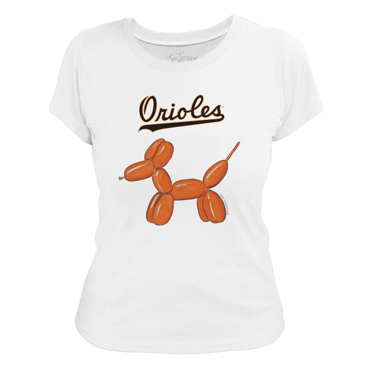 Baltimore Orioles Balloon Dog Tee Shirt