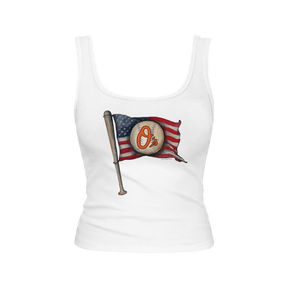 Baltimore Orioles Baseball Flag Emmy Tank