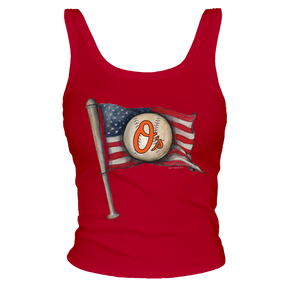 Baltimore Orioles Baseball Flag Tank