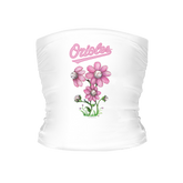 Baltimore Orioles Blooming Baseball Tube Top - Tiny Turnip