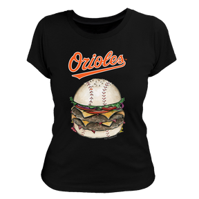Baltimore Orioles Burger Tee Shirt