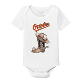 Baltimore Orioles Cowboy Boot Short Sleeve Snapper