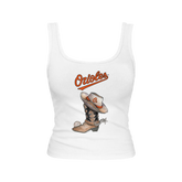 Baltimore Orioles Cowboy Boot Emmy Tank