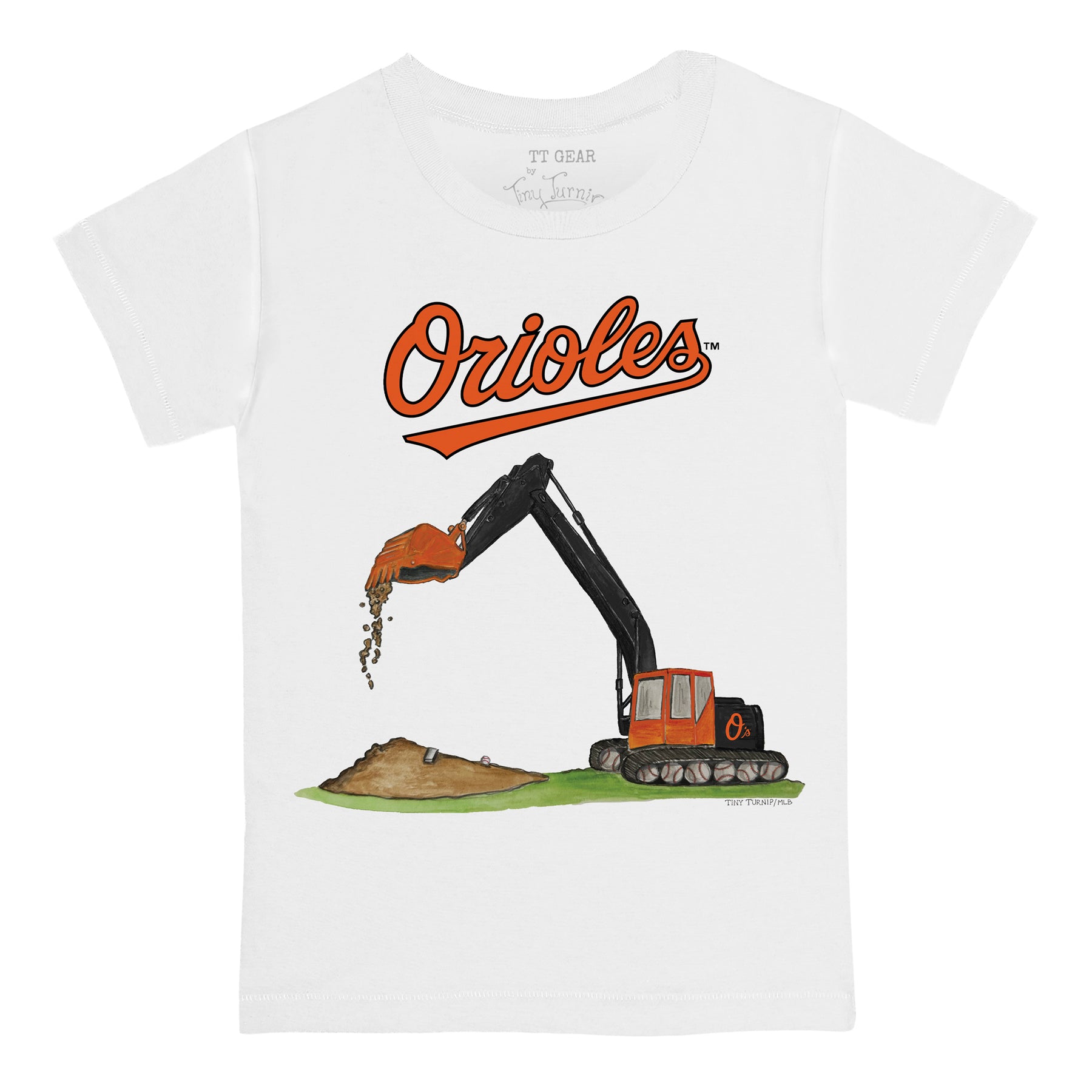 Baltimore Orioles Excavator Tee Shirt