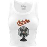 Baltimore Orioles Fan Crop Tank