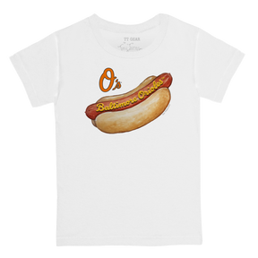 Baltimore Orioles Hot Dog Kid's Tee Shirt