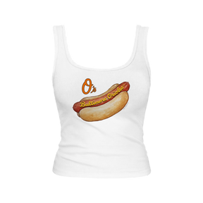 Baltimore Orioles Hot Dog Emmy Tank