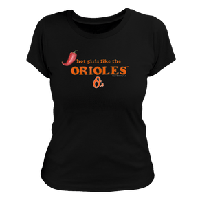 Baltimore Orioles Hot Girls Women's Tee Shirt