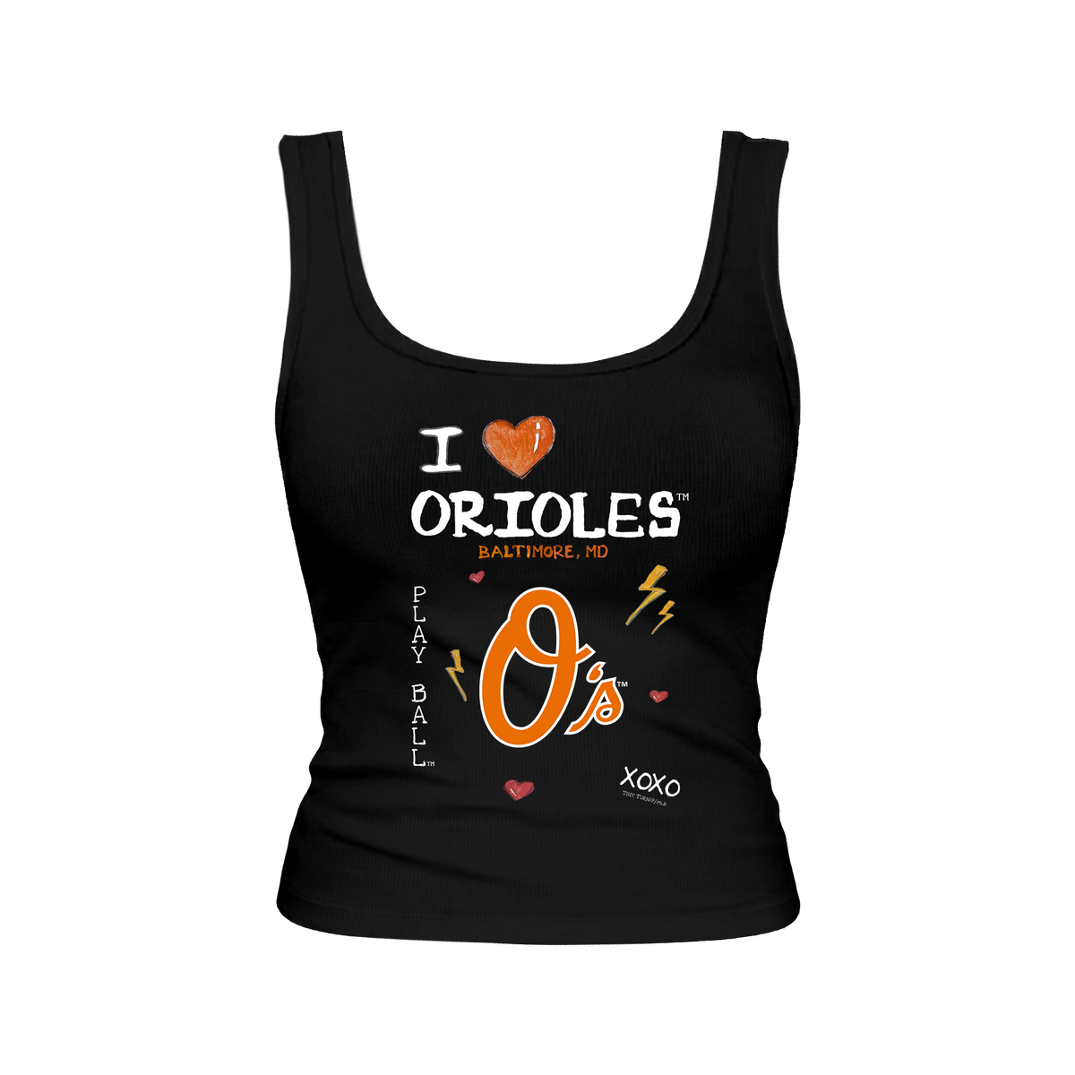 Baltimore Orioles I Heart Orioles Emmy Tank