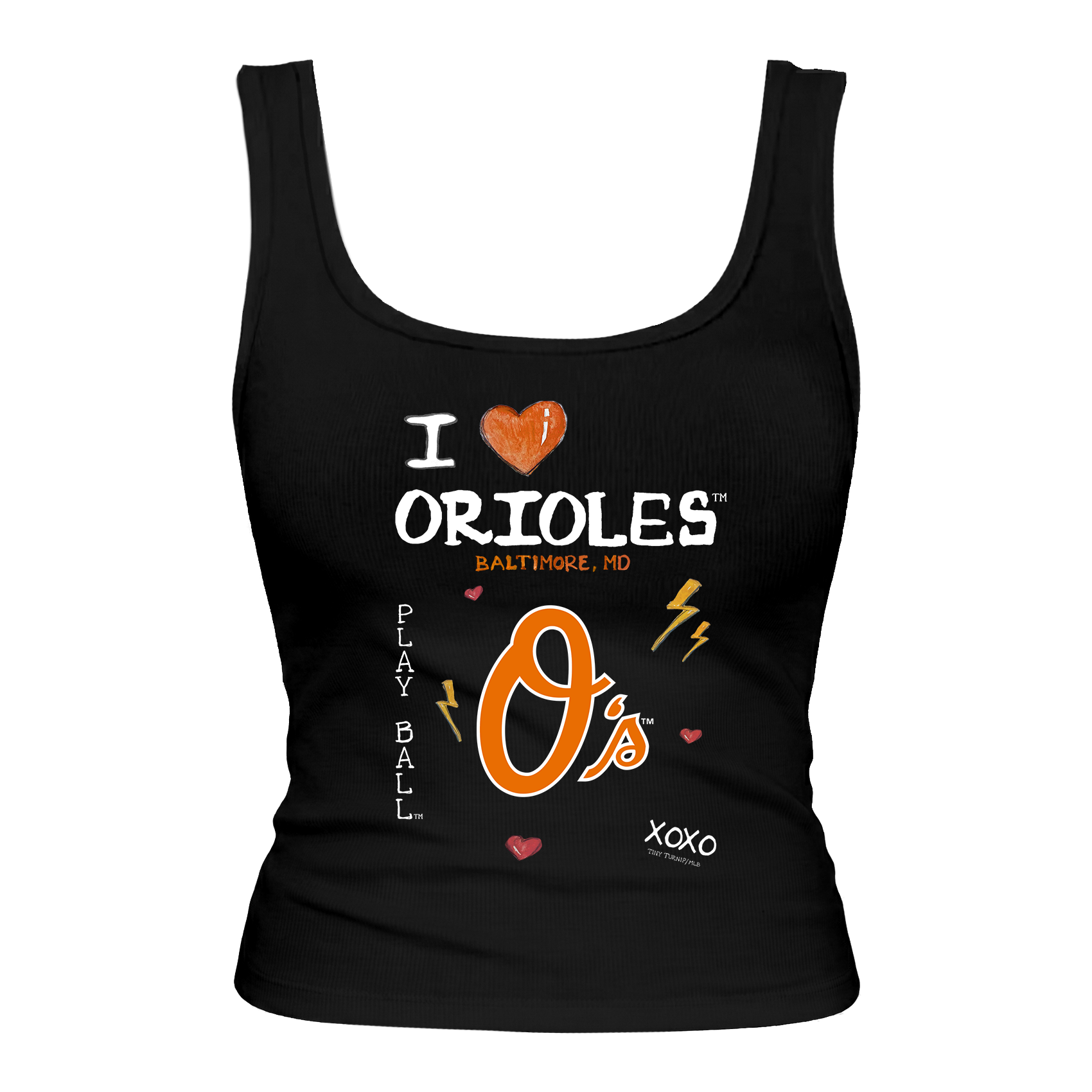 Baltimore Orioles I Heart Orioles Emmy Tank