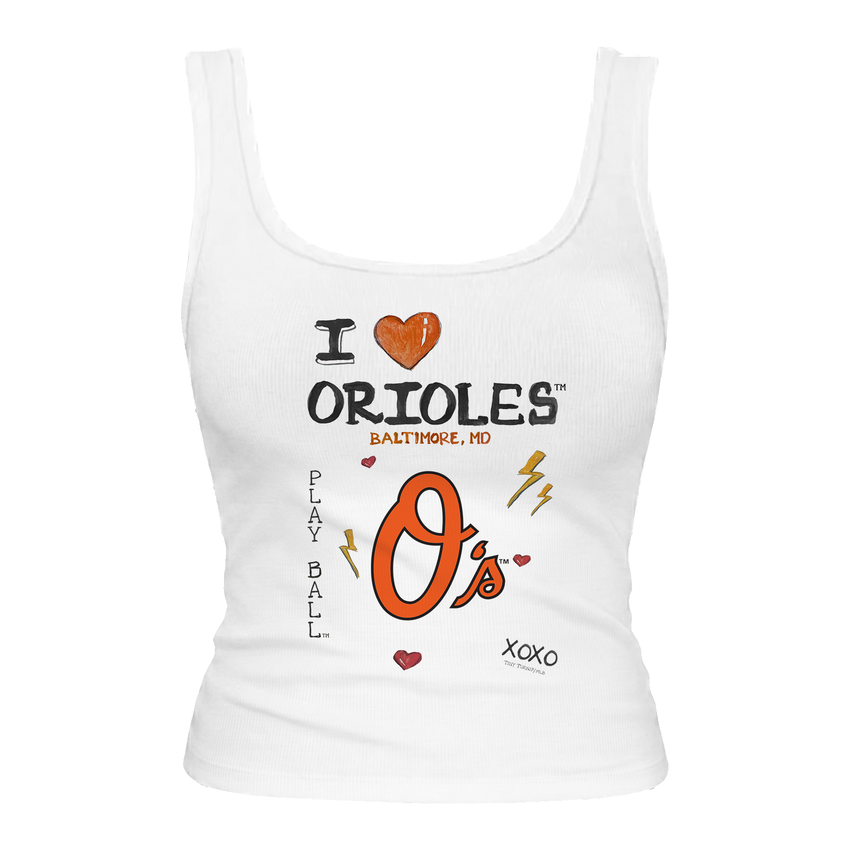 Baltimore Orioles I Heart Orioles Emmy Tank