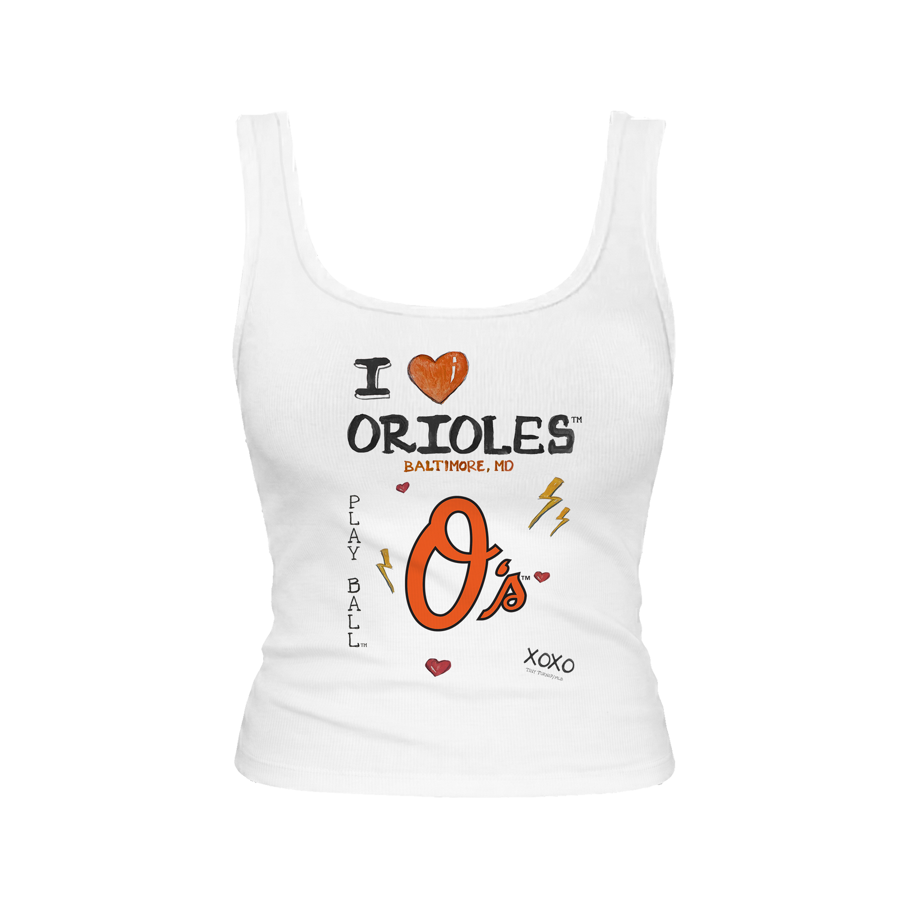 Baltimore Orioles I Heart Orioles Emmy Tank