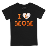 Baltimore Orioles I Love Mom Tee Shirt