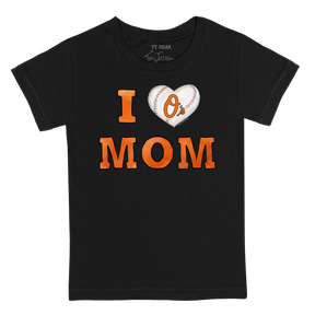 Baltimore Orioles I Love Mom Tee Shirt