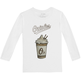 Baltimore Orioles Latte Long-Sleeve Tee Shirt