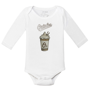 Baltimore Orioles Latte Long Sleeve Snapper