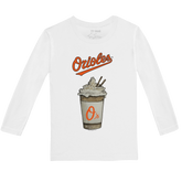 Baltimore Orioles Latte Long-Sleeve Tee Shirt