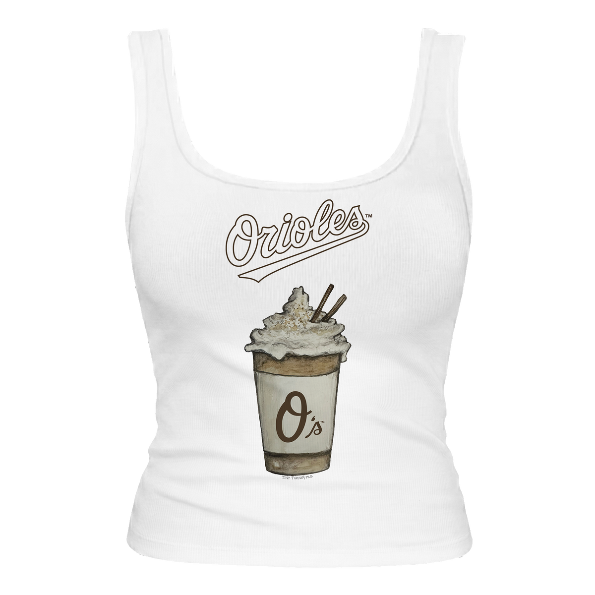 Baltimore Orioles Latte Emmy Tank