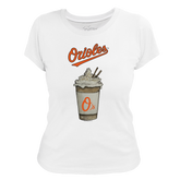 Baltimore Orioles Latte Women's Tee Shirt