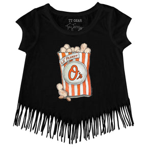 Baltimore Orioles Lil' Peanut Fringe Tee