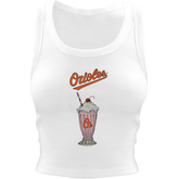 Baltimore Orioles Milkshake Crop Tank
