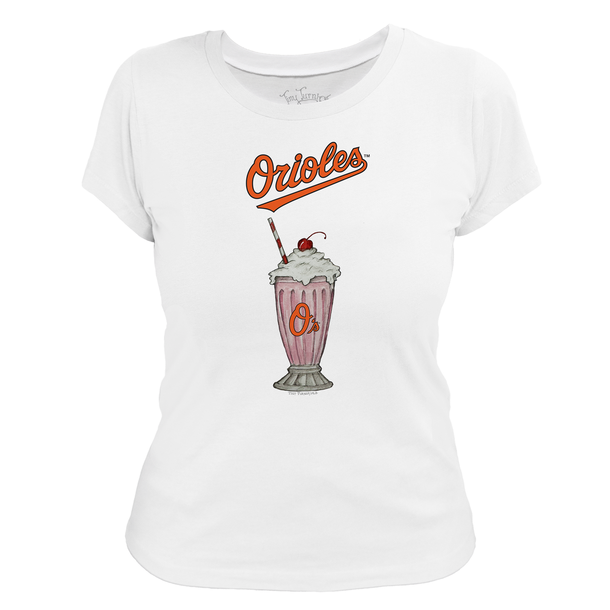 Baltimore Orioles Milkshake Women's Tee Shirt
