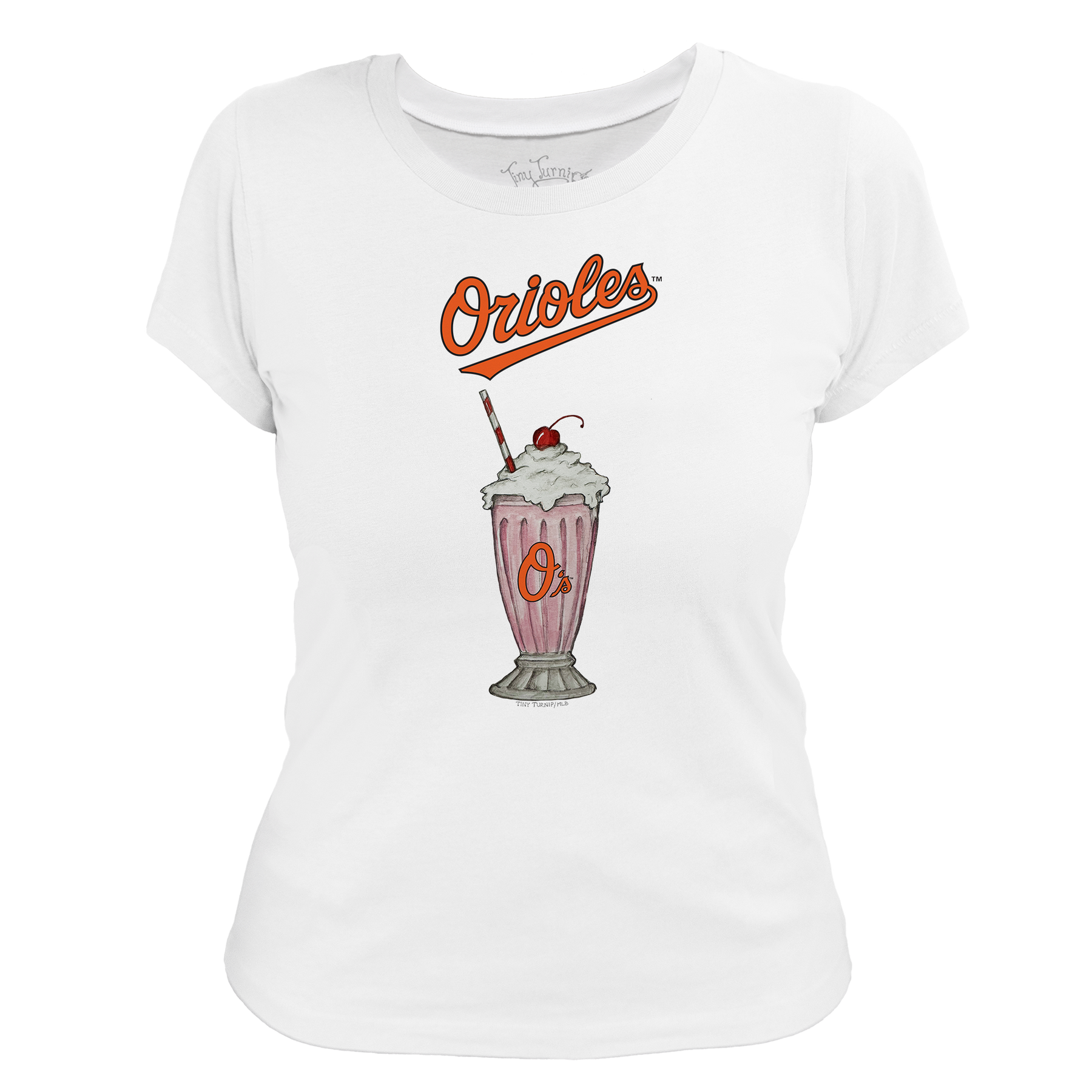 Baltimore Orioles Milkshake Women's Tee Shirt