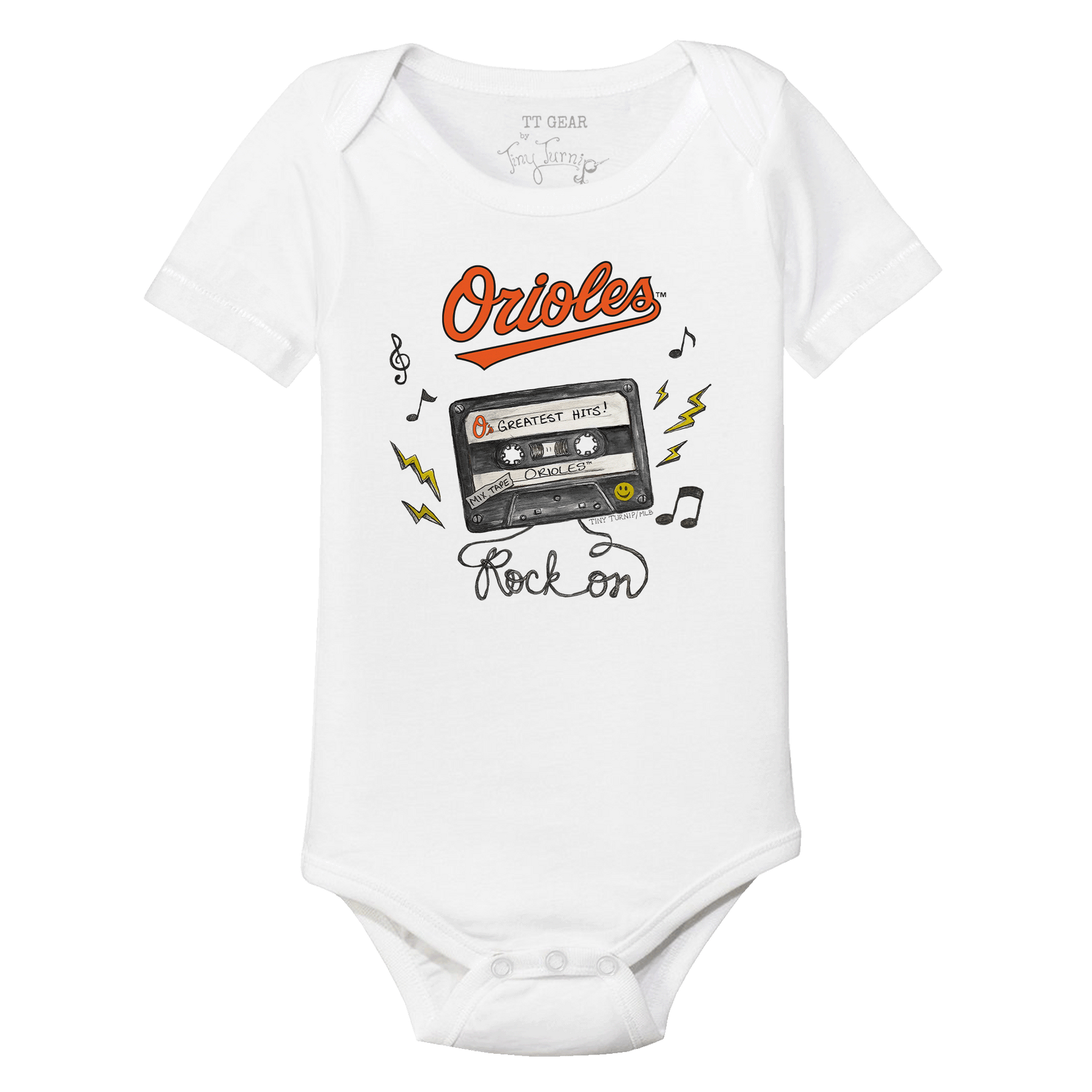 Baltimore Orioles Mixtape Short Sleeve Snapper