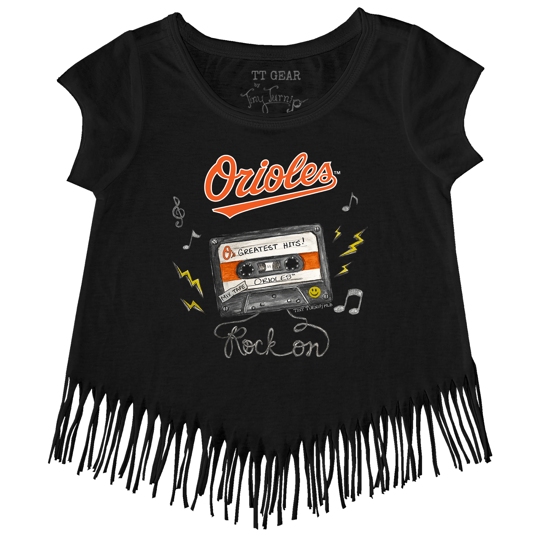 Baltimore Orioles Mixtape Fringe Tee
