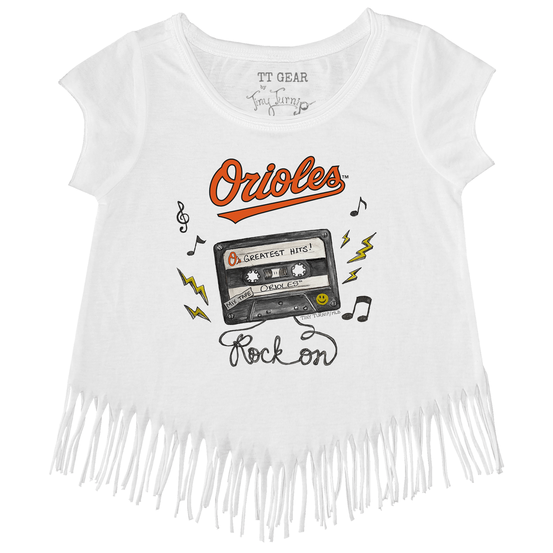 Baltimore Orioles Mixtape Fringe Tee
