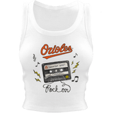 Baltimore Orioles Mixtape Crop Tank
