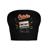 Baltimore Orioles Mixtape Crop Tube Top