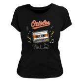 Baltimore Orioles Mixtape Women's Tee Shirt