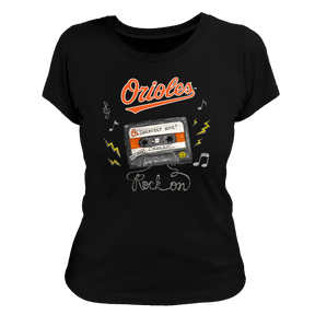 Baltimore Orioles Mixtape Women's Tee Shirt