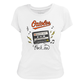 Baltimore Orioles Mixtape Women's Tee Shirt