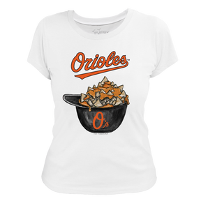 Baltimore Orioles Nacho Helmet Tee Shirt - Tiny Turnip