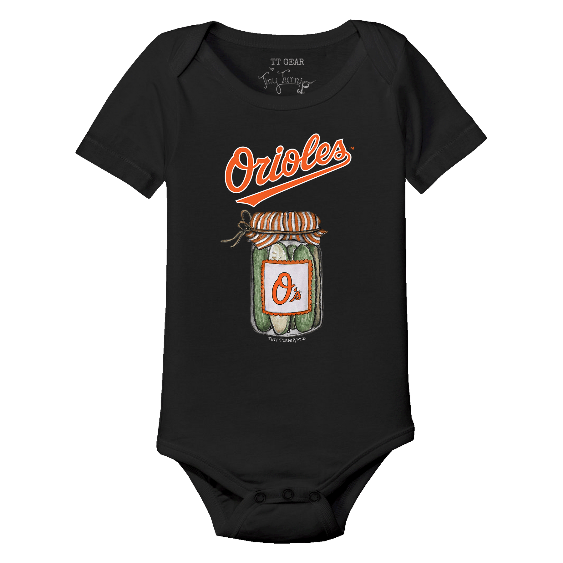 Baltimore Orioles Pickle Jar Short Sleeve Snapper