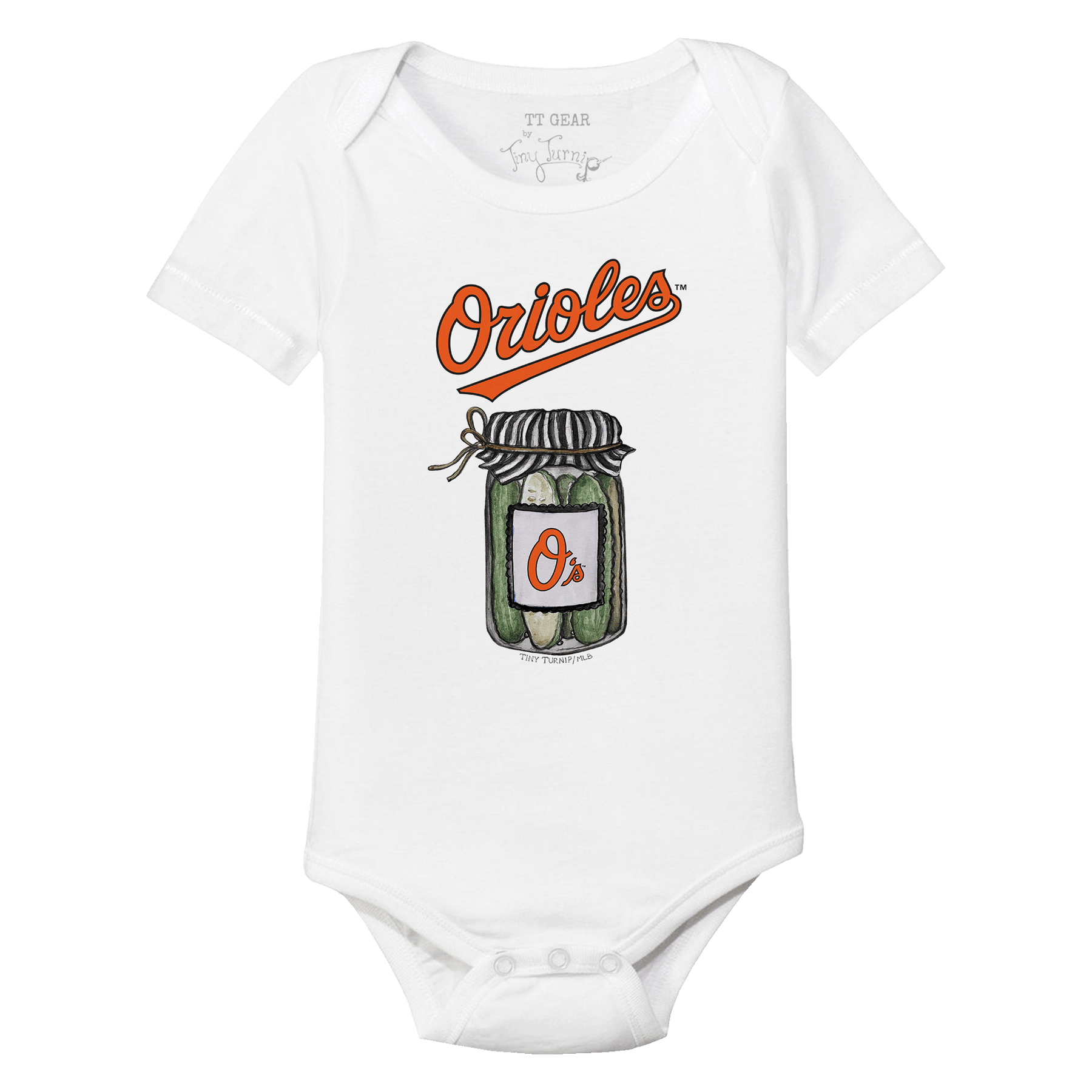 Baltimore Orioles Pickle Jar Short Sleeve Snapper