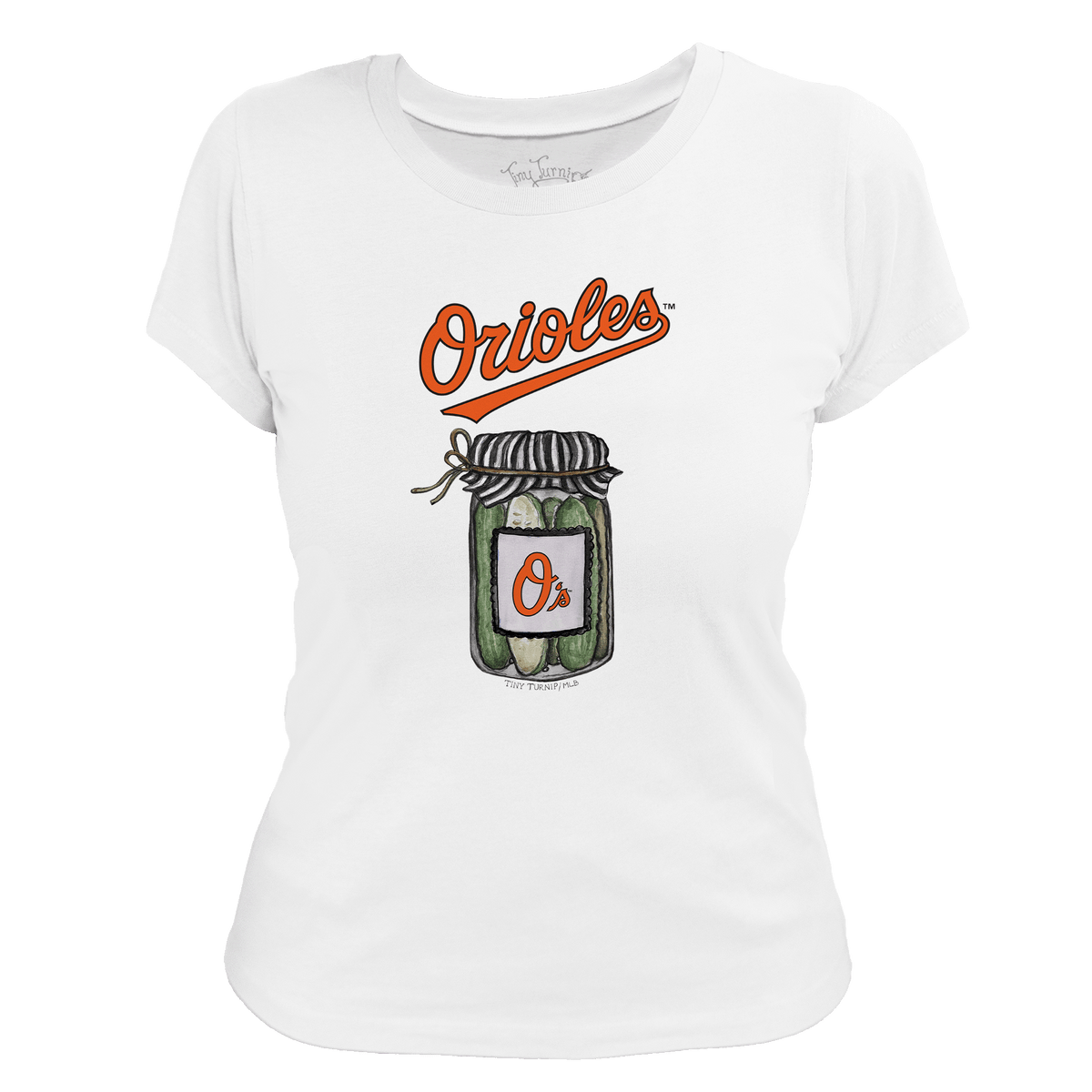 Baltimore Orioles Pickle Jar Women's Tee Shirt