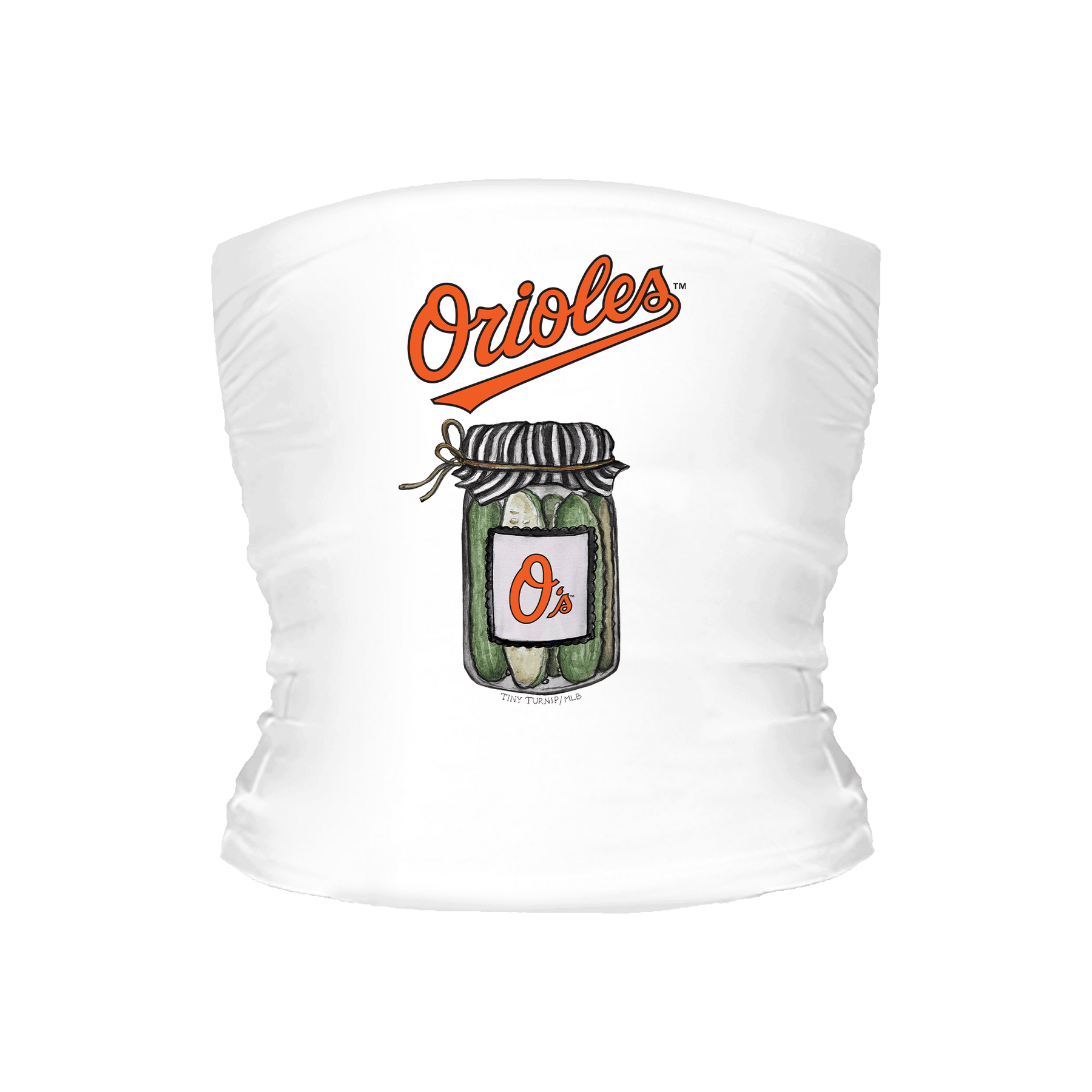 Baltimore Orioles Pickle Jar Tube Top
