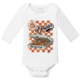 Baltimore Orioles Pizza Long Sleeve Snapper