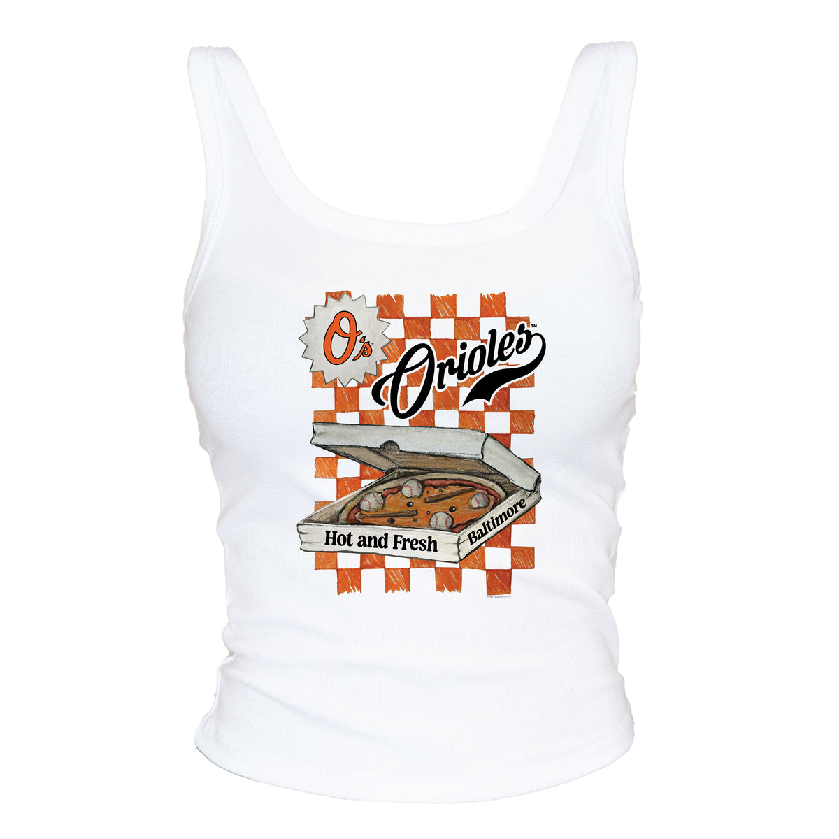 Baltimore Orioles Pizza Tank