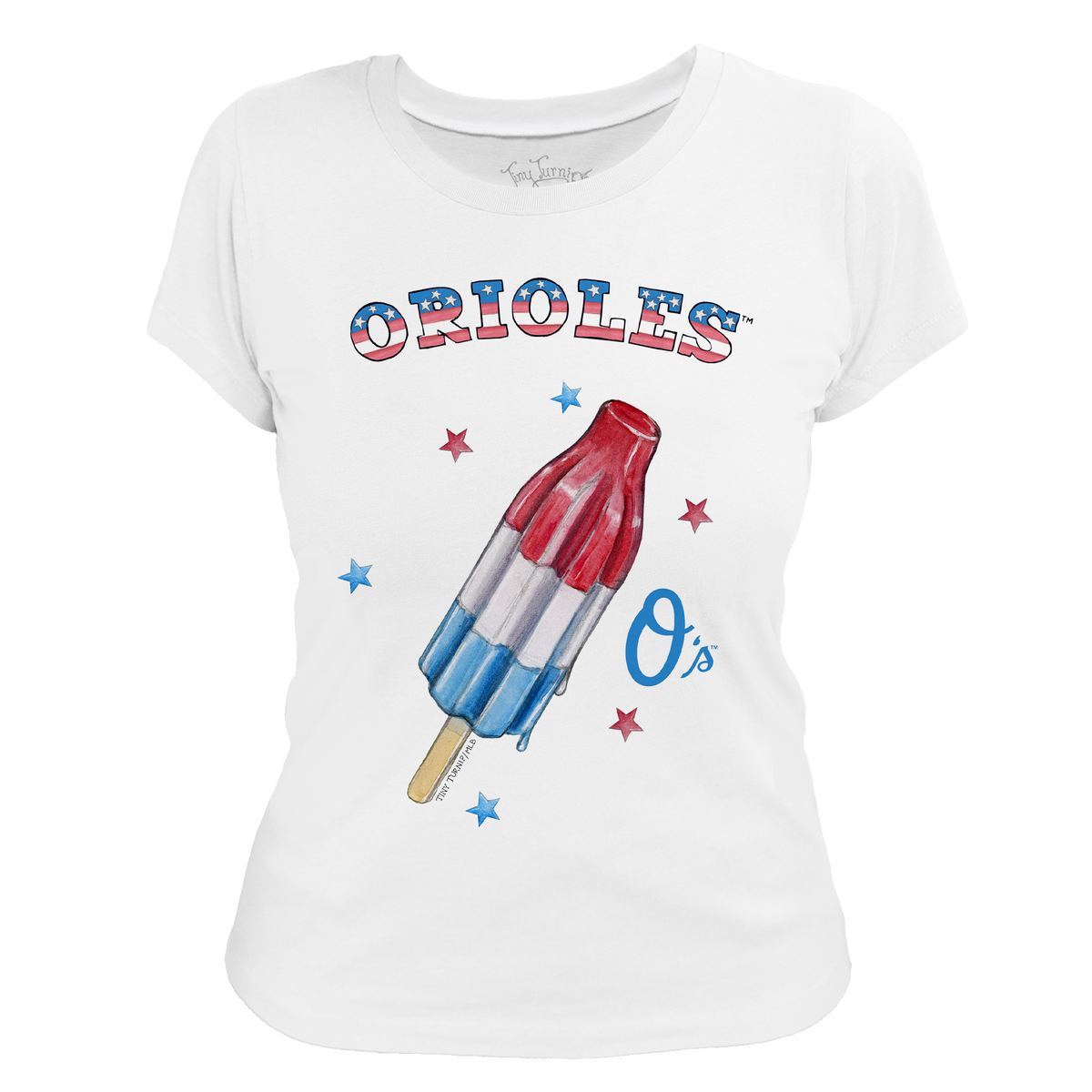 Baltimore Orioles Rocket Pop Women's Tee Shirt