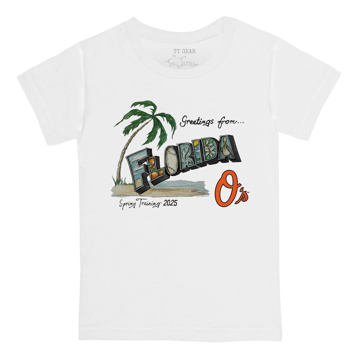 Baltimore Orioles Spring Training 2025 Tee Shirt