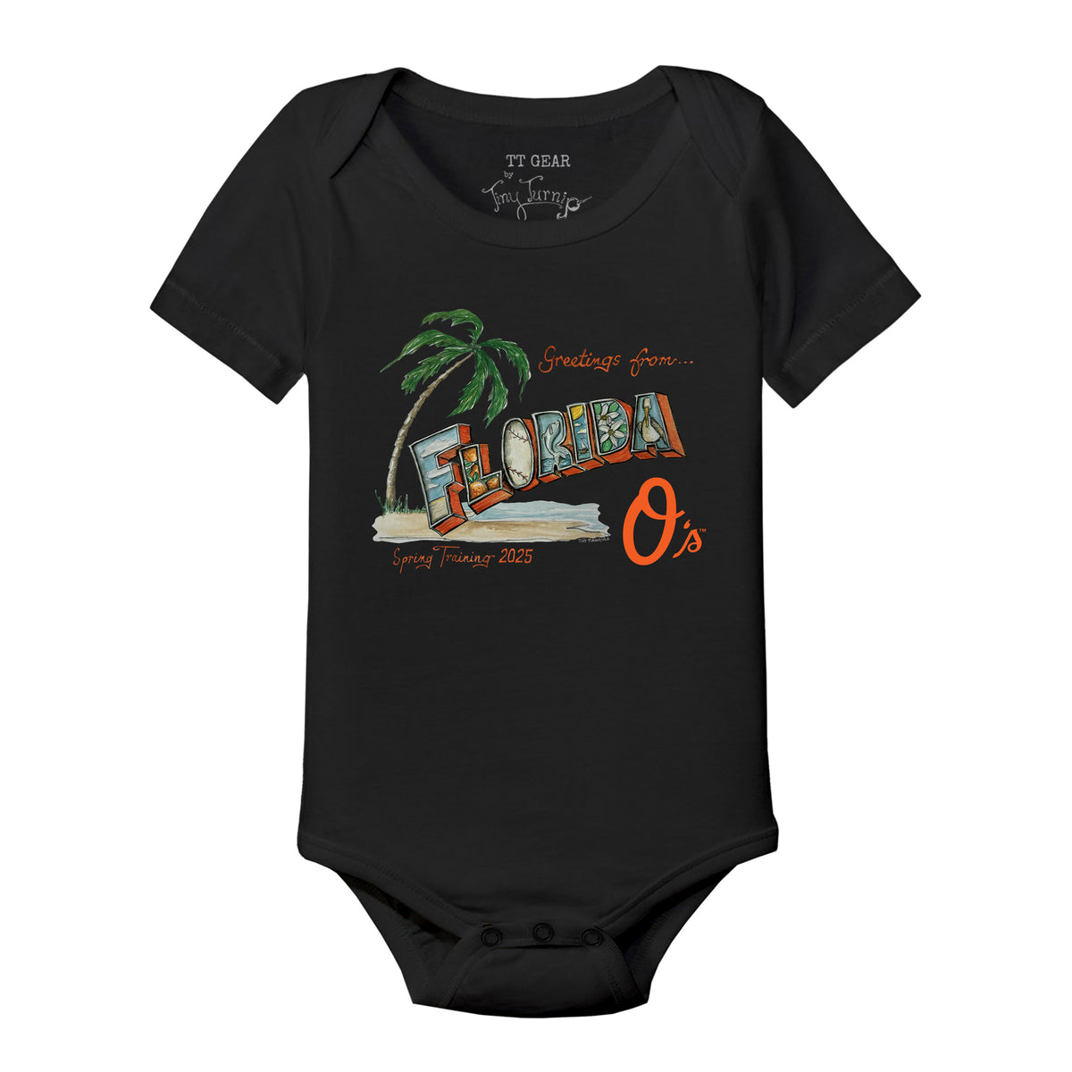 Baltimore Orioles Spring Training 2025 Short Sleeve Snapper