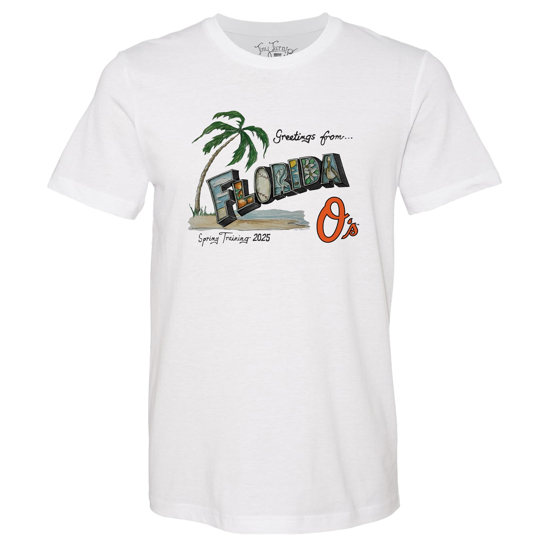 Baltimore Orioles Spring Training 2025 Tee Shirt