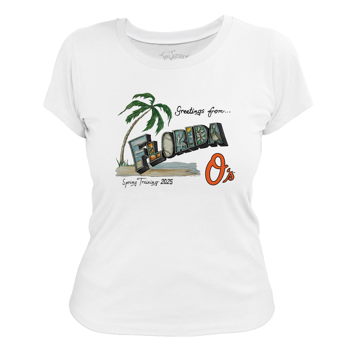 Baltimore Orioles Spring Training 2025 Tee Shirt