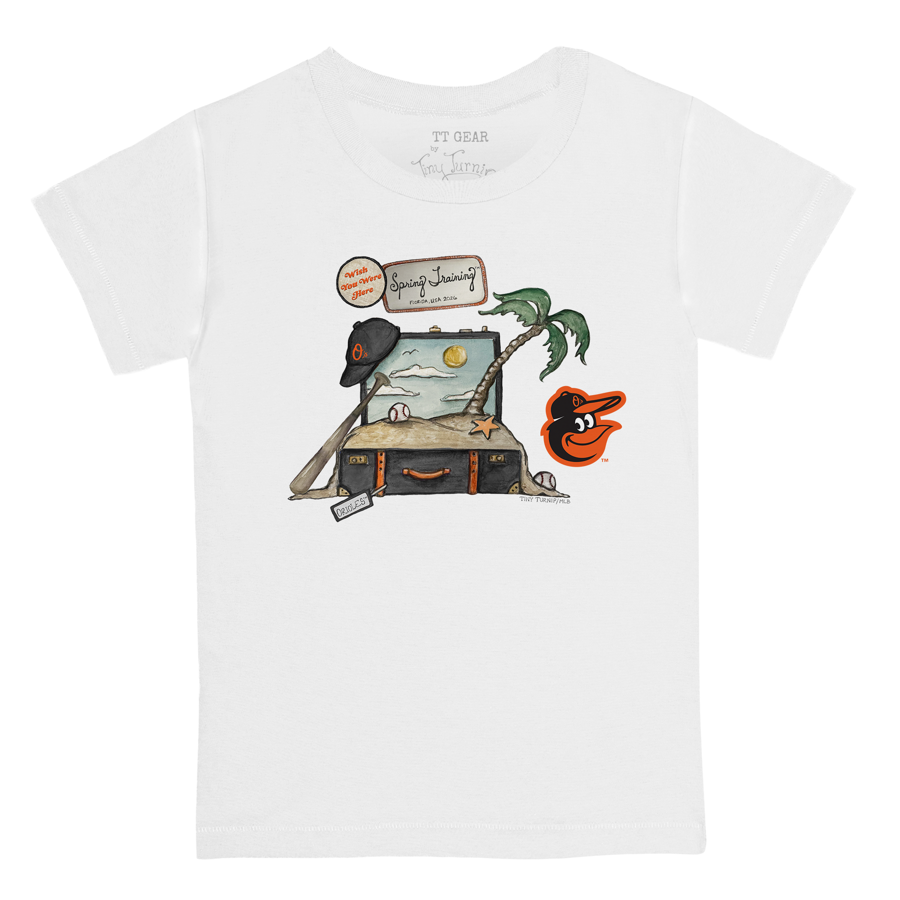 Baltimore Orioles Spring Training 2026 Kids's Tee Shirt - Tiny Turnip