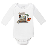 Baltimore Orioles Spring Training 2026 Long Sleeve Snapper - Tiny Turnip